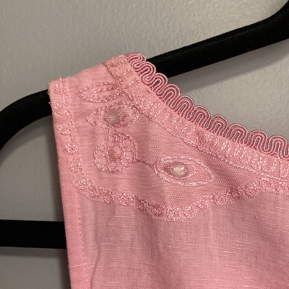 Sleeveless Linen/Cotton Blend Dress by H.O.G. - Picture 6 of 10